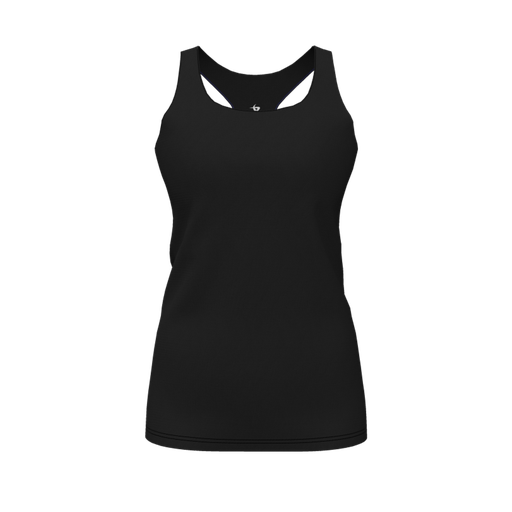 [DFW-RCBK-PER-BLK-FYS] Racerback Tank Top (Female Youth S, Black, None)