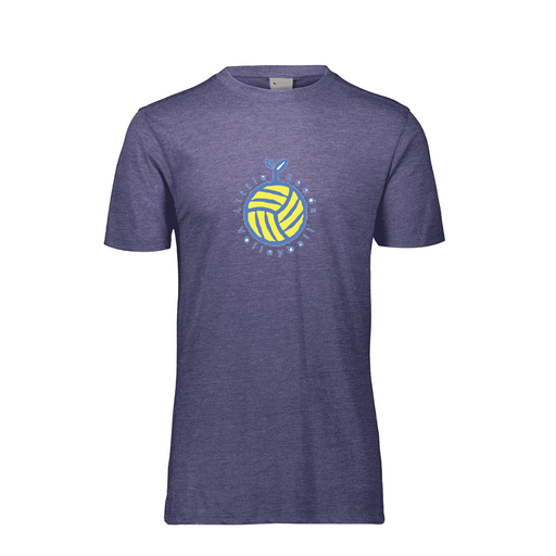 [FTSCUBNV-YS-LOGO1] Youth Ultra-blend T-Shirt (Youth S, Navy, Logo 1)