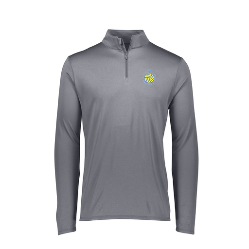 [FTLQFLGY-FAXS-LOGO1] Decker Women's Flex-Lite 1/4 Zip Shirt (Female Adult XS, Gray, Logo 1)