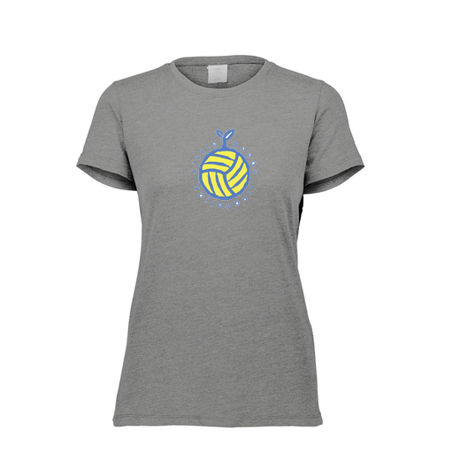 [FTSCUBGY-FAXS-LOGO1] Decker Women's Tri-Blend T-Shirt - Short Sleeve (Female Adult XS, Gray, Logo 1)