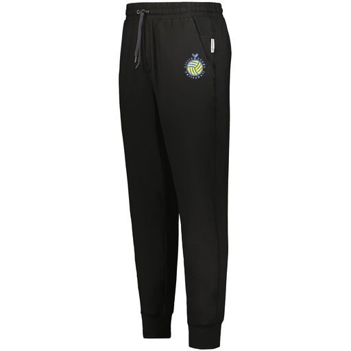 [222599.080.XS-LOGO1] Men's Ventura Soft Knit Joggers (Adult XS, Black, Logo 1)