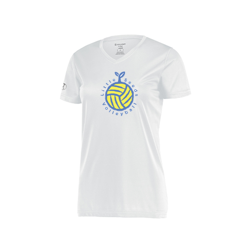 [222820.005.S-LOGO1] Ladies Movement Dri Fit Shirt (Female Adult S, White, Logo 1)