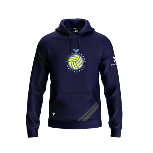 [FOLHSMNV-YXS-LOGO1] Decker Summit Hoodie (Youth XS, Navy, Logo 1)