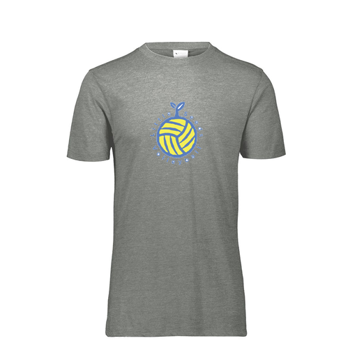 [FTSCUBGY-AS-LOGO1] Decker Men's Tri-Blend T-Shirt - Short Sleeve (Adult S, Gray, Logo 1)