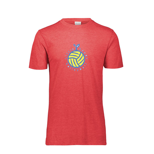 [FTSCUBRD-AS-LOGO1] Decker Men's Tri-Blend T-Shirt - Short Sleeve (Adult S, Red, Logo 1)
