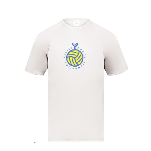 [2791.005.S-LOGO1] Youth Smooth Sport T-Shirt (Youth S, White, Logo 1)